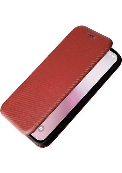 IPhone 16E Tam Koruma Manyetik Karbon Fiber Kart Için Flip Case (Yurt Dışından) fırsatları