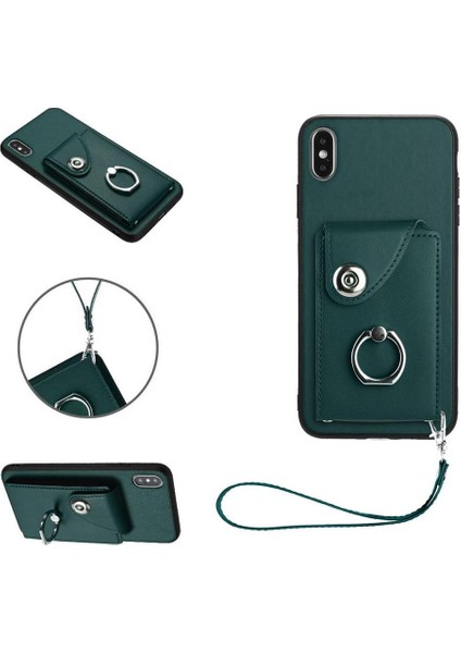 IPhone Xs Benzersiz Kickstand Fonksiyonu Için Uyumlu Kılıf (Yurt Dışından)