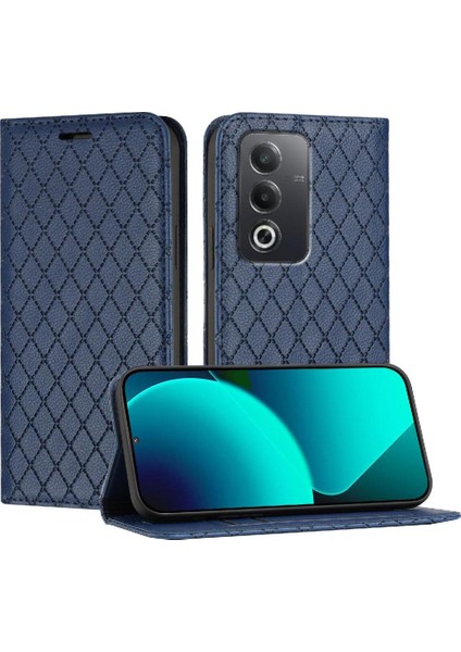 Oppo A3 Pro Kart Yuvaları Tutucu Manyetik Kabuk Flip Cüzdan Iş Için Kılıf (Yurt Dışından)