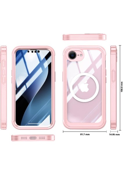 IPhone 16E 360 Her Şey Dahil Cam Ekran Koruyucu Damla Için Manyetik Kılıf (Yurt Dışından) fiyatları