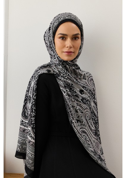 Deluxe Summer Şal Eva Siyah