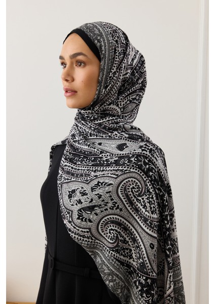 Deluxe Summer Şal Eva Siyah
