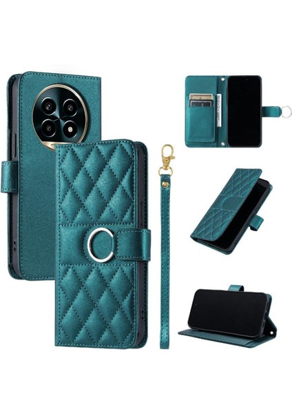 Realme 13 Pro Plus Bilek Kayışı Kart Yuvaları Tutucu Koruyucu Için Flip Case (Yurt Dışından)