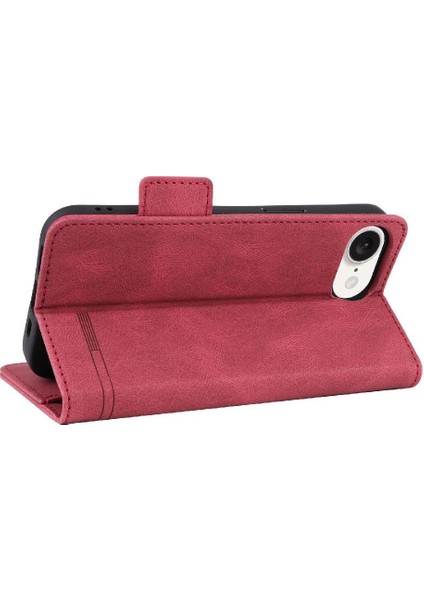 Toka Kapağı ile IPhone 16E Kart Tutucu Manyetik Cüzdan Için Flip Case (Yurt Dışından) fiyatları