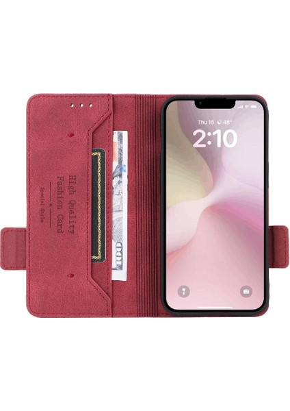 Toka Kapağı ile IPhone 16E Kart Tutucu Manyetik Cüzdan Için Flip Case (Yurt Dışından) indirimleri