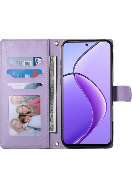 Realme C63 4g Darbeye Dayanıklı Cüzdan Çift Sapanlar Zarif Deri Için Flip Case (Yurt Dışından) indirimleri