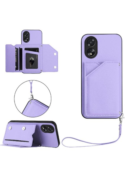 % Oppo A38 4g Doğru Insizyon Kickstand Fonksiyonu Için Uyumlu Kılıf Yüksek (Yurt Dışından)