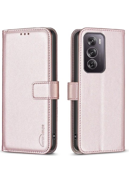 Oppo Reno 12 Pro 5g Iş Deri Çanta Çoklu Kart Yuvası Için Flip Case (Yurt Dışından)