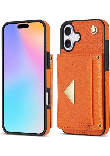 IPhone 16 Plus Akordeon Kart Durumda Kart ile Uyumlu Koruyucu Tutun (Yurt Dışından)