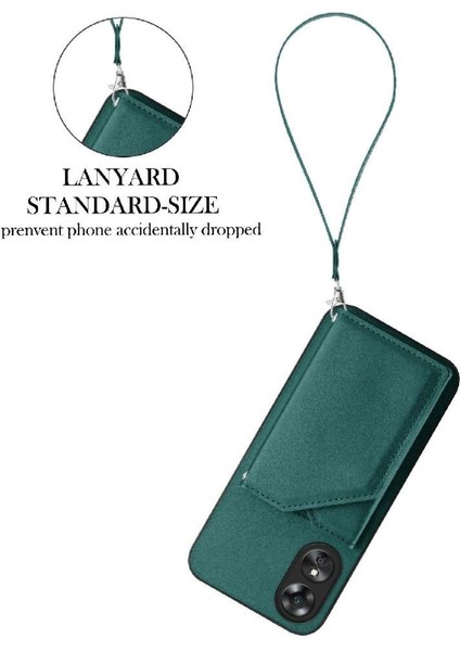 Oppo A17 Kickstand Fonksiyonu Için Uyumlu Durumda Doğru Kesi Yüksek (Yurt Dışından) modelleri