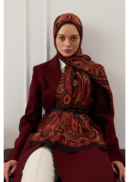 Deluxe Summer Şal Alice Bordo fırsatları