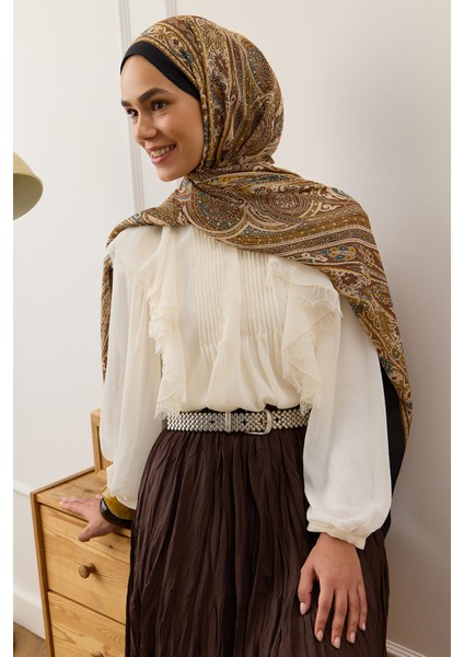 Deluxe Summer Şal Noa Kahve