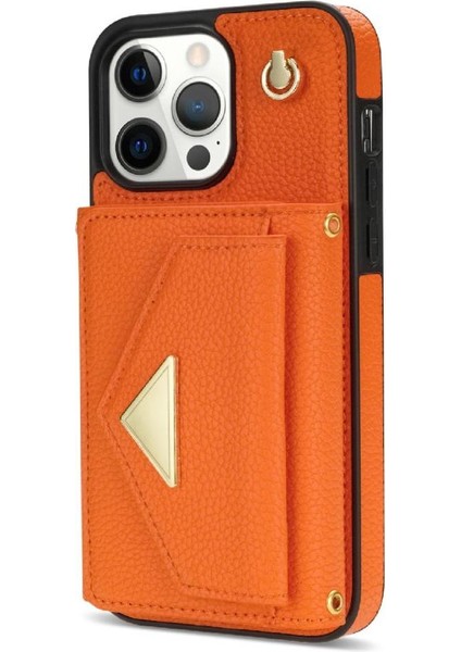 IPhone 15 Pro Akordeon Kart Durumda Koruyucu Kapak Pu ile Uyumlu (Yurt Dışından) indirimleri