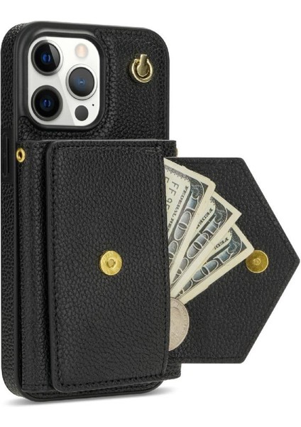 IPhone 15 Pro Akordeon Kart Durumda Koruyucu Kapak Pu ile Uyumlu (Yurt Dışından) indirimleri