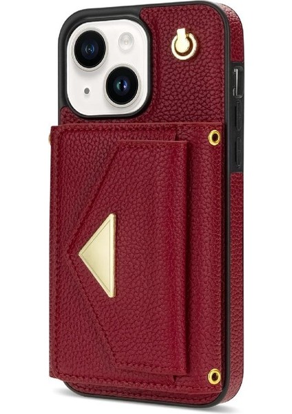 IPhone 15 Artı Akordeon Kart Durumda Kart Tutun Flip Cüzdan ile Uyumlu (Yurt Dışından) indirimleri