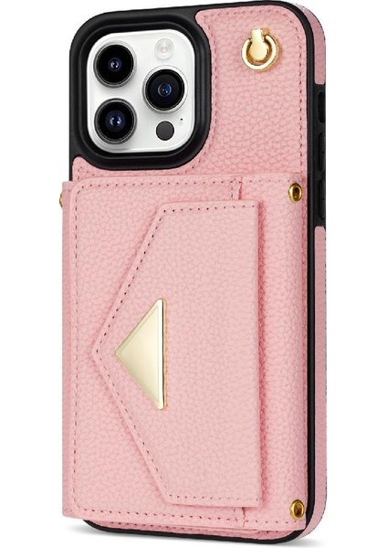 IPhone 14 Pro Max Akordeon Kart Durumda Flip Cüzdan Durumda Pu ile Uyumlu (Yurt Dışından) indirimleri