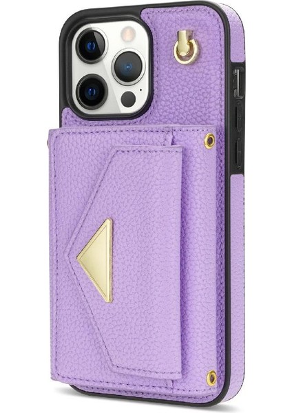 IPhone 13 Pro Max Akordeon Kart Durumda Koruyucu Kapak Pu ile Uyumlu (Yurt Dışından) modelleri