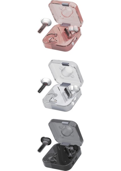 Ap-02 Bluetooth Kulaklık Beyaz Tws ve Şarj Kablosu, Kablosuz Kulaklık