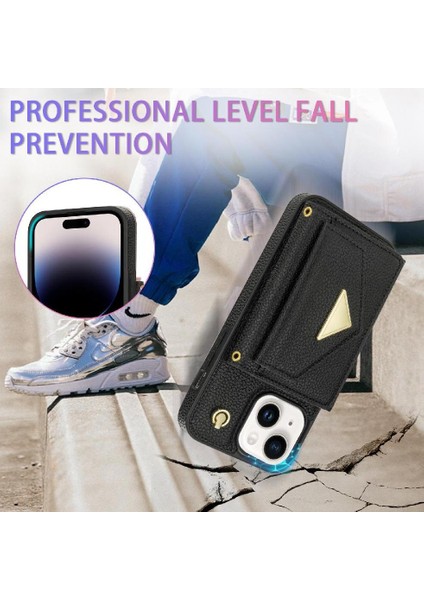 IPhone 14 Akordeon Kart Durumda Kart Tutun Flip Cüzdan Kılıf ile Uyumlu (Yurt Dışından) modelleri