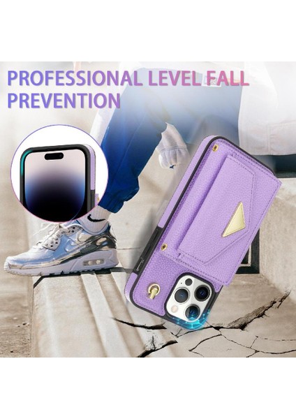 IPhone 14 Pro Akordeon Kart Durumda Flip Cüzdan Durumda Kapatma ile Uyumlu (Yurt Dışından) fırsatları