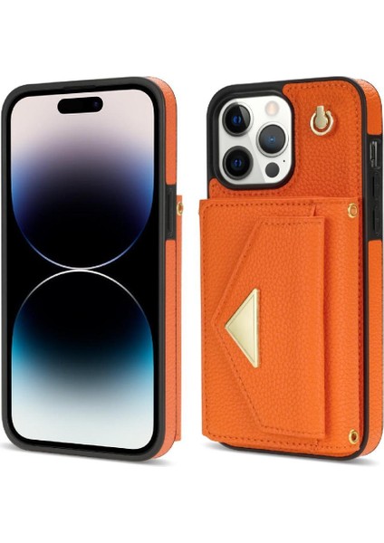 IPhone 12 Pro Max Akordeon Kart Durumda Manyetik Kapatma Pu ile Uyumlu (Yurt Dışından)