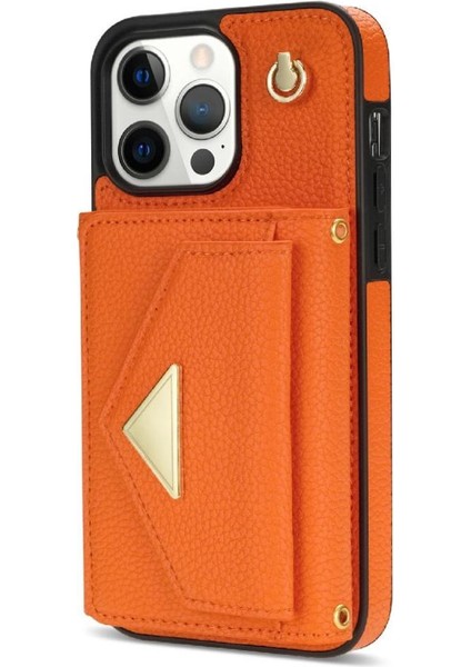 IPhone 13 Pro Akordeon Kart Durumda Kart Tutun Koruyucu Pu ile Uyumlu (Yurt Dışından) indirimleri