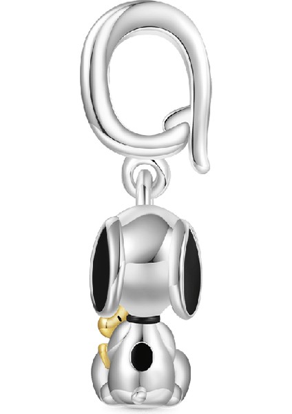 Peanuts Snoopy & Woodstock Kucaklaşma Charm, 925 Ayar Gümüş fiyatları