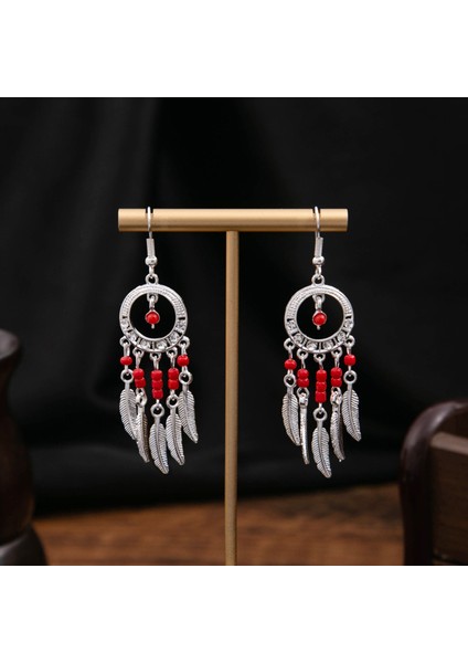 Bohem Uzun Püsküllü Metal Küpeler - Çarpıcı Etnik Stil Yeni Moda (Yurt Dışından)