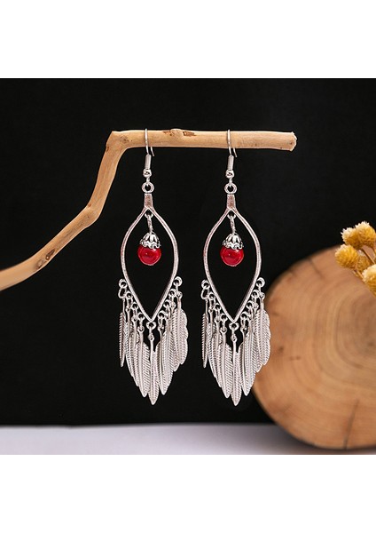 Bohem Uzun Püsküllü Metal Küpeler - Çarpıcı Etnik Stil Yeni Moda (Yurt Dışından)