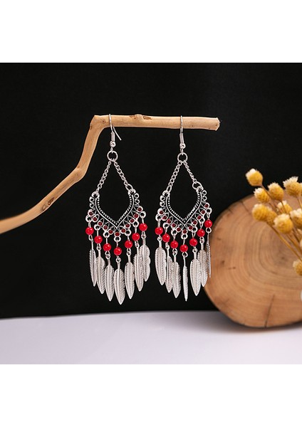 Bohem Uzun Püsküllü Metal Küpeler - Çarpıcı Etnik Stil Yeni Moda (Yurt Dışından)