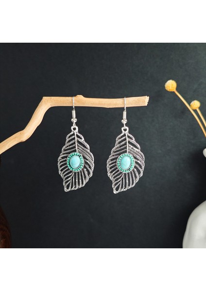 Bohem Uzun Püsküllü Metal Küpeler - Çarpıcı Etnik Stil Yeni Moda) (Yurt Dışından)