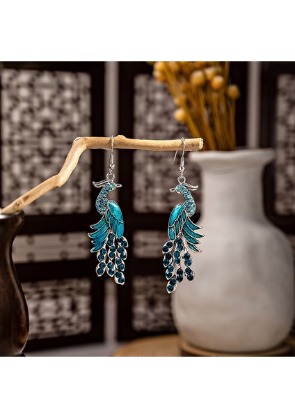 Bohem Uzun Püsküllü Metal Küpeler - Çarpıcı Etnik Stil Yeni Moda (Yurt Dışından)