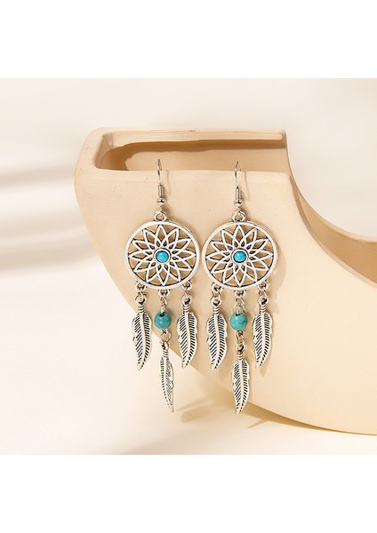 Bohem Uzun Püsküllü Metal Küpeler - Çarpıcı Etnik Stil Yeni Moda (Yurt Dışından)