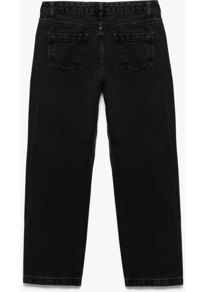 Cep Detaylı Rahat Kesim Pamuklu Denim Pantolon fiyatları