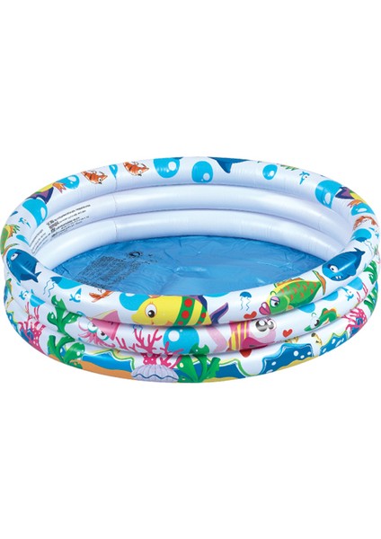 A818 Balık Desenli Havuz (91*25 Cm)