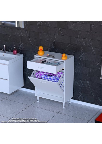 55 x 88 x 32,5 Cm’lik 1 Çekmece 1 Gözlü Sepetli Organizatör Mutfak Dolabı Çok Amaçlı Dolap modelleri