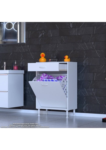 55 x 88 x 32,5 Cm’lik 1 Çekmece 1 Gözlü Sepetli Organizatör Mutfak Dolabı Çok Amaçlı Dolap indirimleri