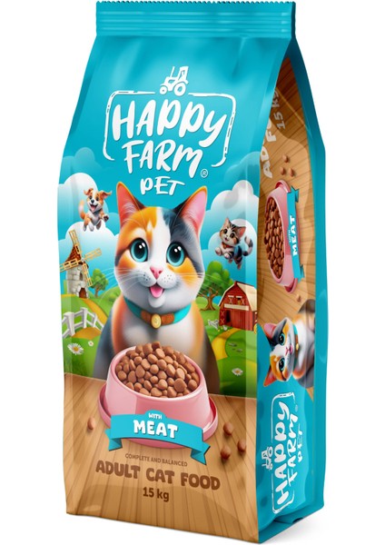 Etli Kedi Maması 15KG modelleri