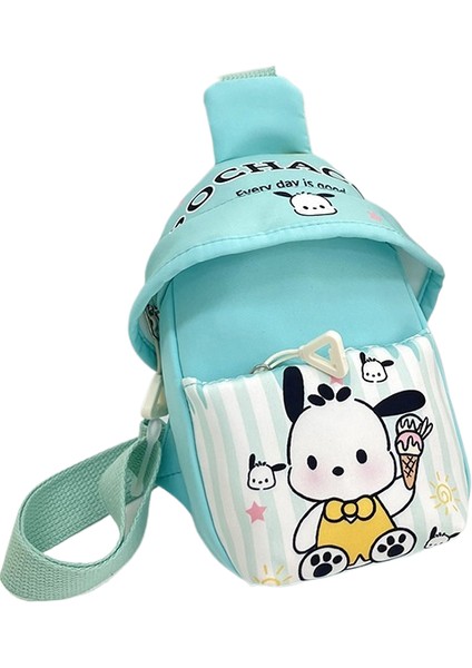 Çocuk El Çantası Omuz Crossbody Küçük Çanta Sevimli Eğlence Bozuk Para Cüzdanı Moda Küçük Göğüs Çantası (Yurt Dışından)