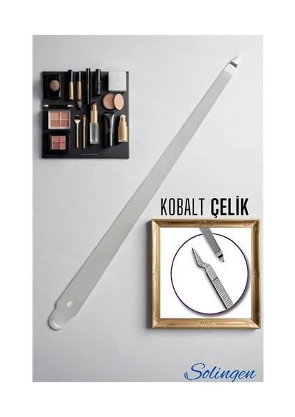 Sivri Uçlu Profesyonel Çelik Törpü Solingen