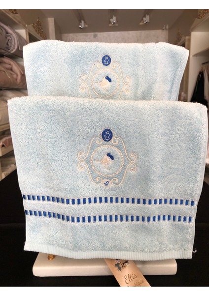 Pip Studio Nakışlı Tek Havlu- 30 x 50 cm