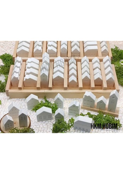 12’li Miniature Home Dekor Seti – Şık & Sevimli Ev Aksesuar Evim Güzel Evim – 12 Parça Minyatür