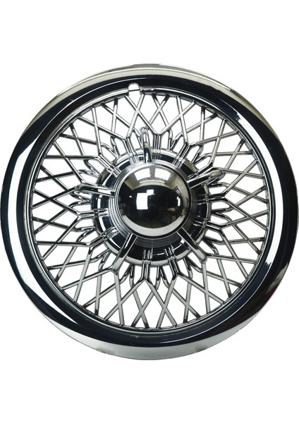 Jant Kapağı Kırılmaz Telli Ahtapot Fırfırlı 12" Abs Krom Paslanmaz 4'lü (Takım Olarak) fiyatları