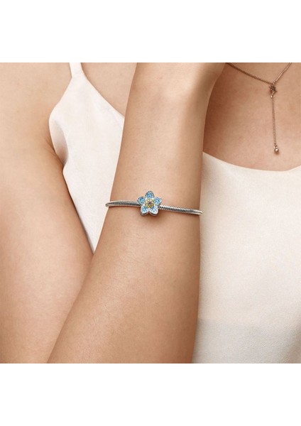 Unutmabeni Çiçek Charm, 925 Ayar Gümüş fiyatları