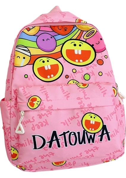 Gülen Karikatür Çocuk Omuz Çantası Öğrenci Okul Çantası (Yurt Dışından)