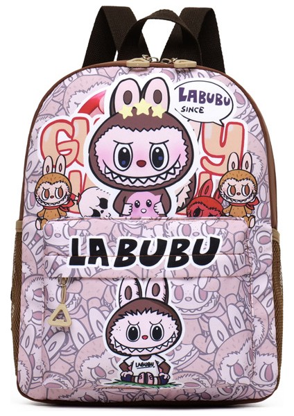 Labu Bez Çocuk Okul Çantası Karikatür Sevimli Anaokulu Öğrencileri Okul Çantası Moda Omuz Çantası (Yurt Dışından)