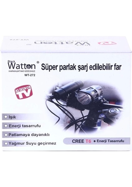 Black WT-272-PROFESYONEL Bisiklet Lambası fiyatları
