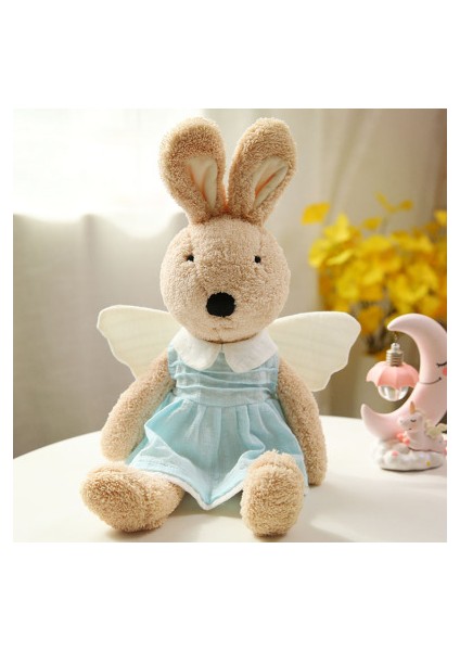 Büyük Boy 60CM Şifalı Tavşan Peluş Yastık Bebek Yumuşak ve Sevimli Uyku Figürü (Yurt Dışından)