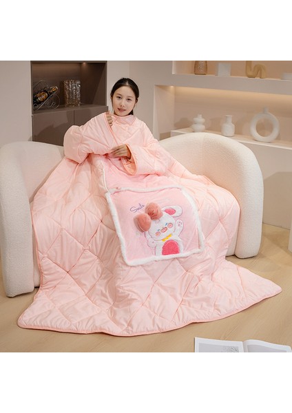 Şifalı Bebekler 2'si 1 Arada | Ofis Kanepe Uyuklama Cihazı Taşınabilir Sıcak Battaniye Hediye (Yurt Dışından)