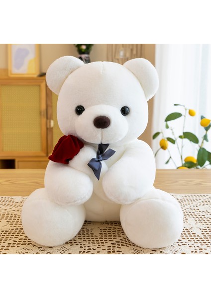50CM Büyük Oyuncak Ayı Peluş Oyuncaklar Kız Arkadaş Doğum Günü Hediyesi Göndermek Için Sevimli Yastık Bebek Çocuk Günü Hediyesi Yatıştırıcı Bebek Uyku Arkadaşı (Yurt Dışından)